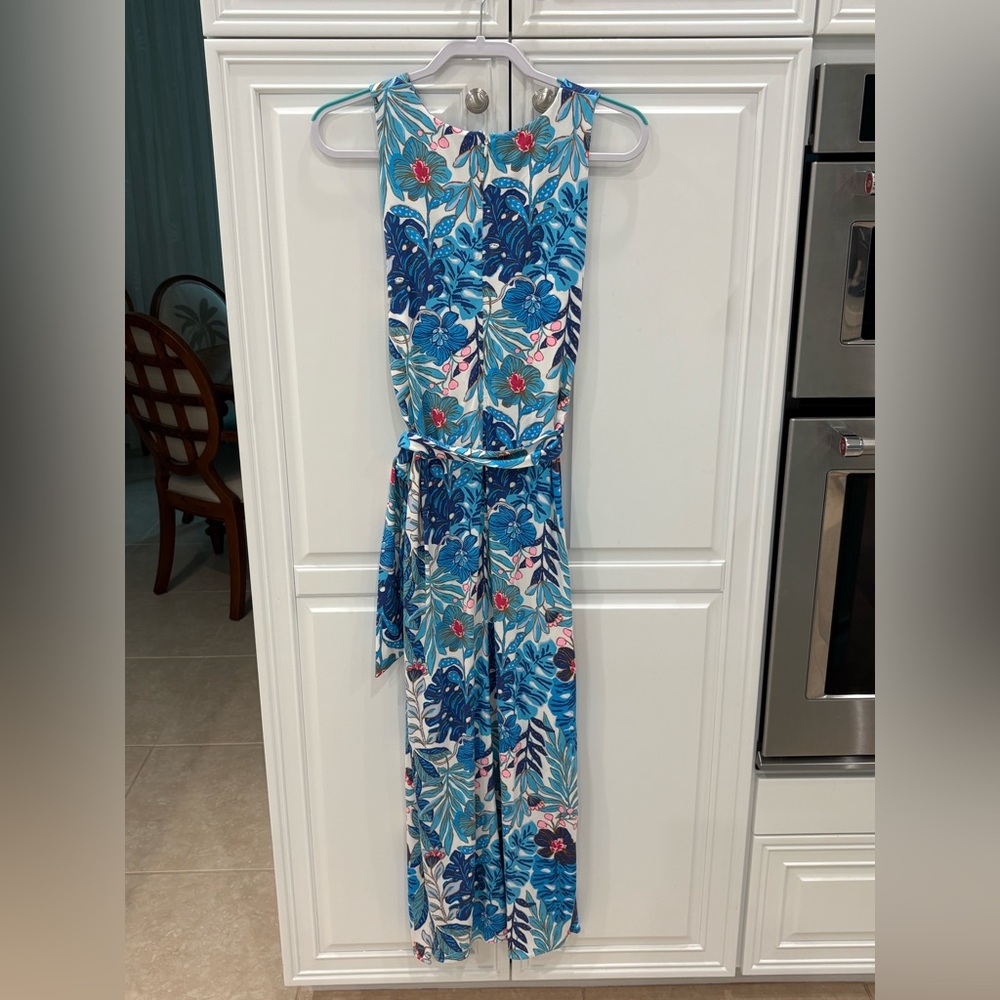 Lilly Pulitzer Estela Midi Tropical Blue Maxi Dress. NWT, medium - Picture 6 of 10